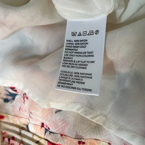 Small Urban Outfitters Strapless Dress— Fun Floral Pattern - Picture 8 of 11